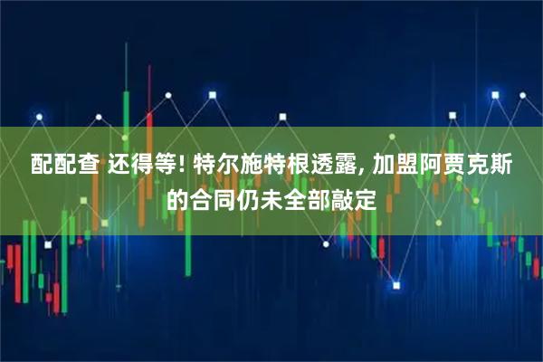 配配查 还得等! 特尔施特根透露, 加盟阿贾克斯的合同仍未全部敲定